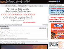 Tablet Screenshot of fotorevista.com.ar